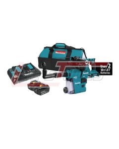 MAKITA XRH10PTW 18V X2 LXT® Lithium-Ion (36V) Brushless Cordless 1-1/8" AVT® Rotary Hammer Kit, accepts SDS-PLUS bit