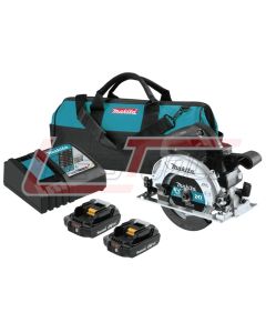 MAKITA XSH04RB 18V LXT® Lithium-Ion Sub-Compact Brushless Cordless 6-1/2” Circular Saw Kit, bag (2.0Ah)