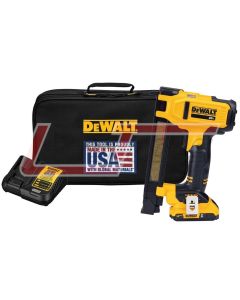 DEWALT DCN701D1 20-Volt MAX Lithium-Ion Cordless Cable Stapler with 2.0 Ah Battery, Charger and Bag