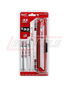 MILWAUKEE 49-22-1110 10PC SAWZALL BL SET