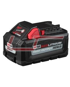 MILWAUKEE 48-11-1865 M18 REDLITHIUM HIGH OUTPUT XC6.0 BATTERY PACK