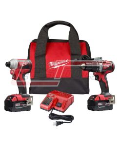 MILWAUKEE 2893-22 M18 Brushless Hammer Drill/Impact Combo Kit