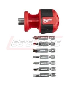 MILWAUKEE 48-22-2130 8-in-1 Compact Multi-bit Driver