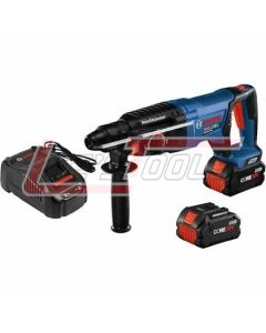 BOSCH GBH18V-26DK24 18V 1" SDS-plus® Brushless D-Handle Rotary Hammer Bare Tool w/ (2) 8.0 Ah CORE Performance Batteries