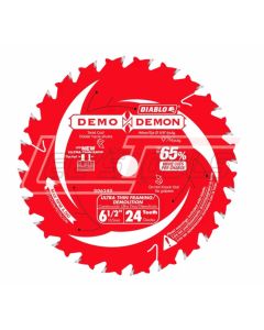 FREUD D0624DA 6-1/2  24T BULK DEMO DEMON