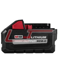 MILWAUKEE 48-11-1880 M18 REDLITHIUM HIGH OUTPUT XC8.0 BATTERY