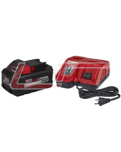 MILWAUKEE 48-59-1880 M18 REDLITHIUM HIGH OUTPUT XC8.0 Starter Kit