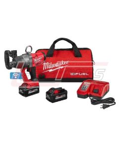 MILWAUKEE 2867-22 M18 FUEL 1" HIGH TORQUE IMPACT WRENCH W/ ONE-KEY KIT W/ (2) 8.0 BATTERIES