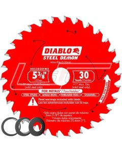FREUD D053830FMX 5-3/8-INCH X 30-TOOTH FERROUS METAL CIRCULAR SAW BLADE WITH 20MM ARBOR