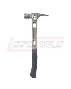 STILETTO TB3SC 15oz. Ti-Bone III Titanium Hammer with Smooth Face and Curved Handle