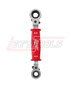 MILWAUKEE 48-22-9212 Lineman’s 4in1 Insulated Ratcheting Box Wrench