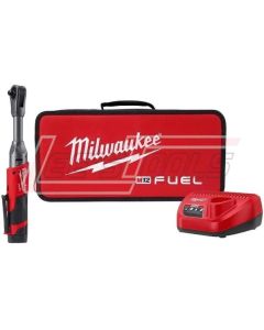 MILWAUKEE 2560-21 M12 FUEL™ 3/8" Extended Reach Ratchet 1 Battery Kit