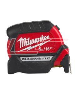MILWAUKEE 48-22-0317 5m/16ft Compact Magnetic Tape Measure