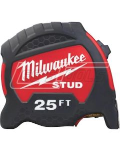 MILWAUKEE 48-22-9725 25ft Gen II STUD™ Tape Measure
