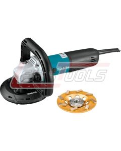 MAKITA PC5010CX1 5" SJS™II Compact Concrete Planer, 12 AMP, 4,000 - 9,000 RPM, var. spd., no lock-off, lock-on, dust