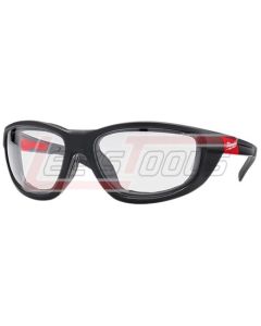 MILWAUKEE 48-73-2041 Clear Performance Safety Glasses with Gasket