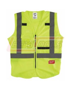 MILWAUKEE 48-73-5022 High Visibility Yellow Safety Vest - L/XL