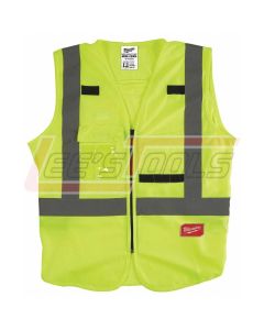 MILWAUKEE 48-73-5023 High Visibility Yellow Safety Vest - XXL/XXXL