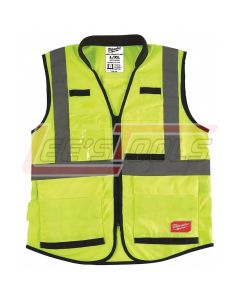 MILWAUKEE 48-73-5082 High Visibility Yellow Performance Safety Vest - L/XL (CSA)