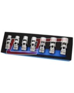 ASTRO PNEUMATIC 74307 7PC 3/8" DRIVE FLEX SOCKE TSET 6 POINT SAE