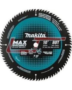 MAKITA B-66977 10" 80T Carbide-Tipped Max Efficiency Miter Saw Blade