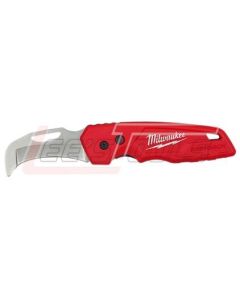 MILWAUKEE 48-22-1526 FASTBACK™ Blunt Tip Hawkbill Folding Pocket Knife
