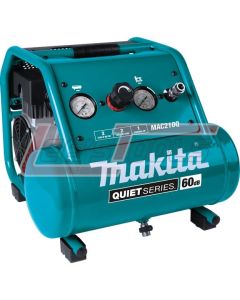 MAKITA MAC210Q Quiet 1 HP 2 Gal Electric Air Compressor