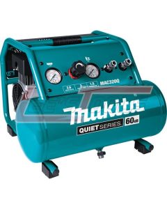MAKITA MAC320Q Quiet 1-1/2 HP 3 Gal Electric Air Compressor