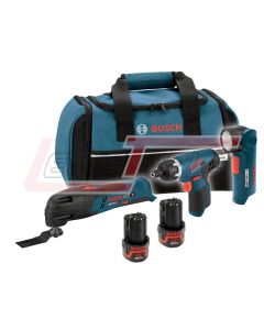 BOSCH CLPK31-120 12V Max 3-Tool Combo Kit (PS20, PS50 & FL10)