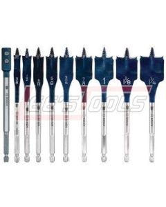 BOSCH DSB5010 DareDevil 10 Pc Spade Set w/Ext