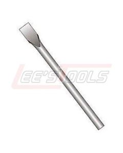 BOSCH HS1811 Round Hex Shank 1" x 12" Flat Chisel