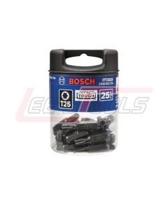 BOSCH ITT2525 ITT2525 T25 Impact insert bit 1" 25pc