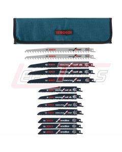 BOSCH RD12PK 12 pc Bosch Demolition Recip Blade Set with Cloth Pouch