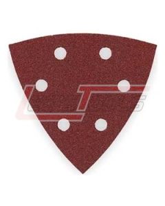 BOSCH SDTR120 Red Detail Sanding Triangle, 120-Grit (5pk)