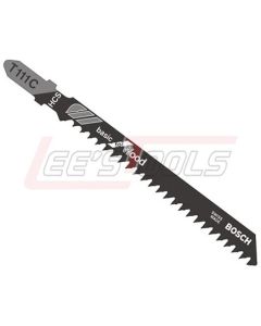 BOSCH T111C 4", 8TPI, HCS Bosch Shank Jigsaw Blade  (5 pk)
