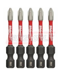 MILWAUKEE 48-32-4638 Shockwave 2" PH1 5PK