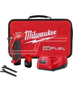 MILWAUKEE 2485-22 M12 FUEL™ Right Angle Die Grinder 2 Battery Kit