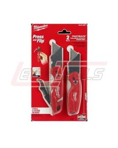 MILWAUKEE 48-22-1503 FASTBACK™ w/ Storage & FASTBACK™ Compact Knife Set