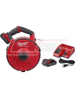 MILWAUKEE 2873B-22 M18 FUEL™ Angler™ 240 Steel Pulling Fish Tape Kit