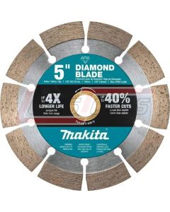 MAKITA B-69618 5" Diamond Blade, Segmented, General Purpose