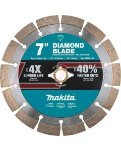 MAKITA B-69624 7" Diamond Blade, Segmented, General Purpose