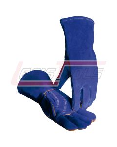 CAIMAN 1413 BLUE COWHIDE, REINFORCED PALM