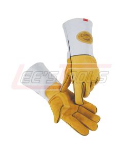 CAIMAN 1858-5 GOLD AMERICAN ELKSKIN, HEAVY DUTY  L
