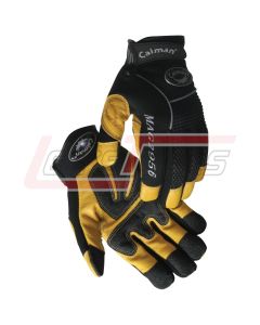 CAIMAN 2956-3 GOLD PIG GRAIN, REINFORCED FINGER TIPS  S