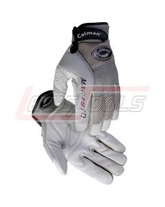 CAIMAN 2970-5 GRAY DEERSKIN, PADDED PALM  L
