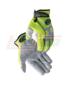 CAIMAN 2981-4 GRAY DEERSKIN, REFLECTIVE/HI-VISIBILITY  M
