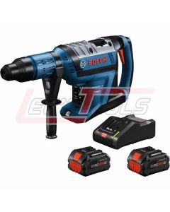 BOSCH GBH18V-45CK24 18V 1-7/8 SDS-max Rotary Hammer w/ (2) CORE 8.0Ah Batteries