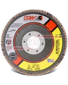 CAMEL GRINDING WHEELS 42704 7" x 7/8" T27 Z3 Reg 60 Grit