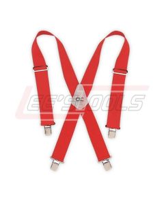 CLC 110RED Heavy-Duty Work Suspenders - Red