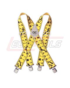 CLC 110RUL Heavy-Duty Tape Rule Elastic Suspenders